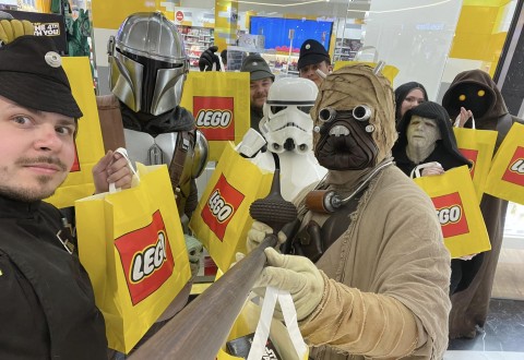 Star Wars Den v Lego Store